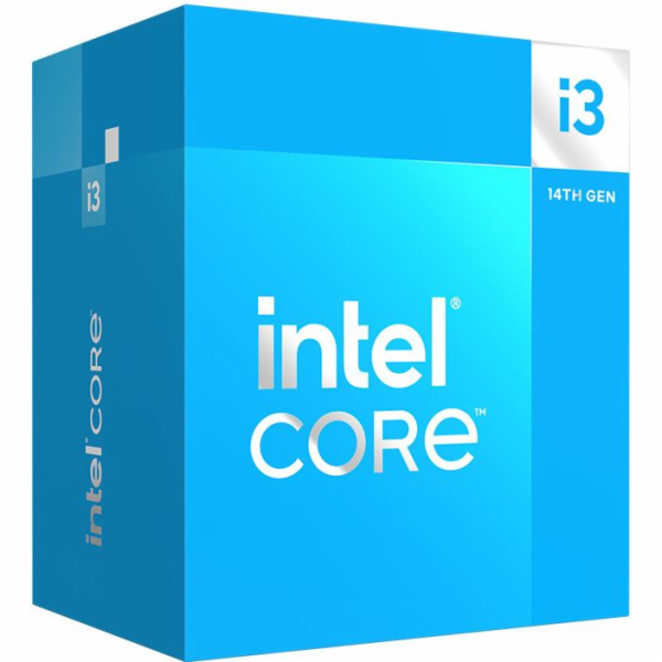 CPU INTEL Core i3-14100, až 4.7GHz, 12MB L3, LGA1700, BOX