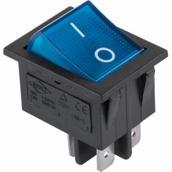 LechPol Konektorový spínač IRS-201-3C-Blue.230V