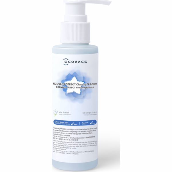 Ecovacs ECOVACS Čisticí roztok 110 ml pro rodiny X1/T10