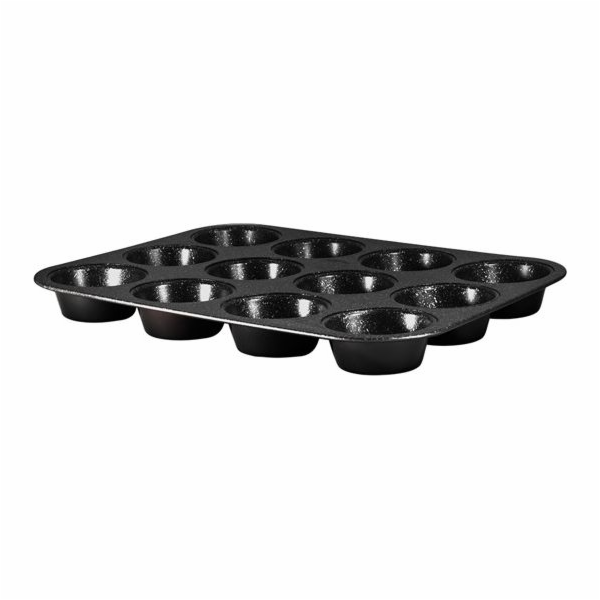 Forma na muffiny s nepřilnavým povrchem 12 ks Black Rose ...