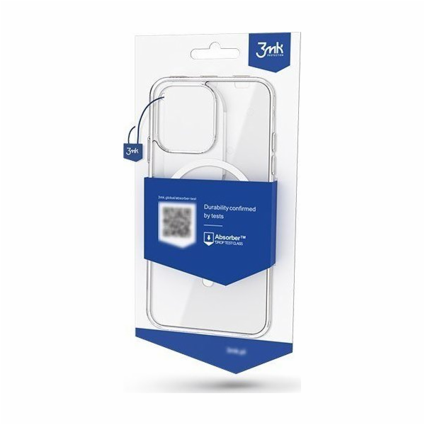 3mk ochranný kryt MagCase pro Apple iPhone 14 Pro Max, čirý