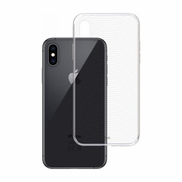 3mk ochranný kryt Armor case pro Apple iPhone X, čirý