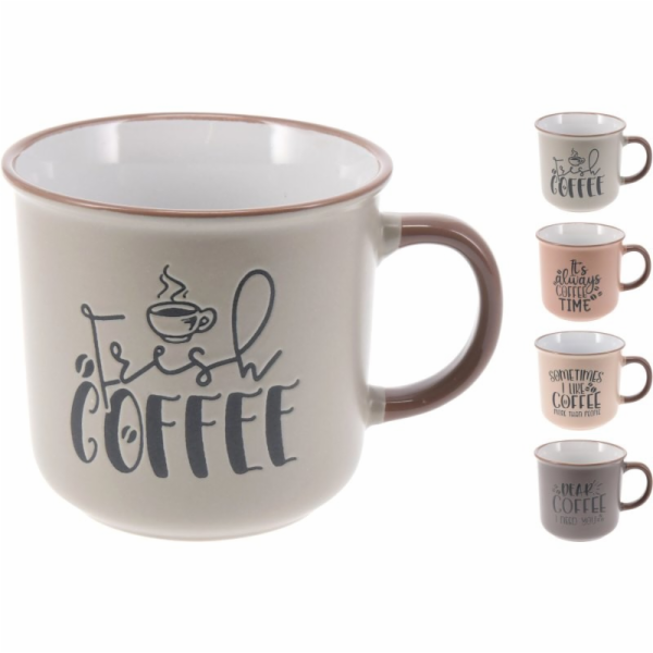 Hrnek 430 ml kamenina Fresh COFFEE KO-DN1801620fres