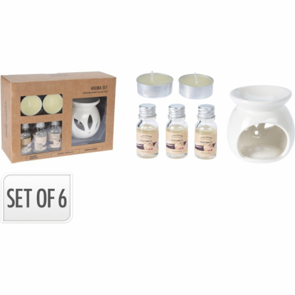 Sada aroma lampa s příslušenstvím 8 ks vanilka KO-CC5056780