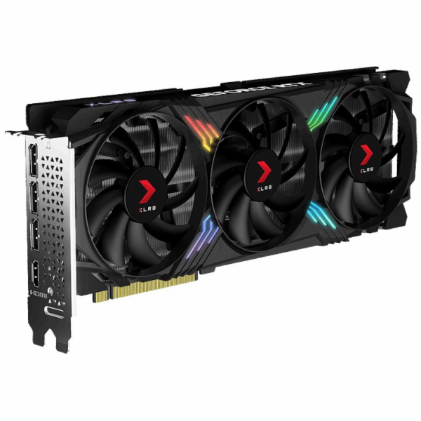 PNY GeForce RTX  4070 SUPER 12GB XLR8 Gaming  VERTO Tripl...