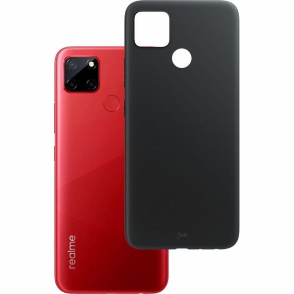 3mk ochranný kryt Matt Case pro Realme C12, černá