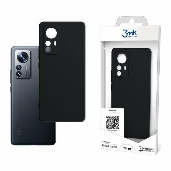 3mk ochranný kryt Matt Case pro Xiaomi 12 Pro, černá