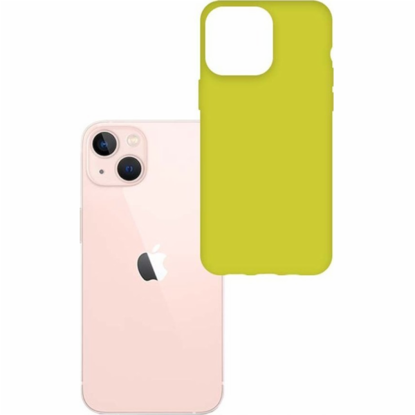 3mk ochranný kryt Matt Case pro Apple iPhone 14, Lime