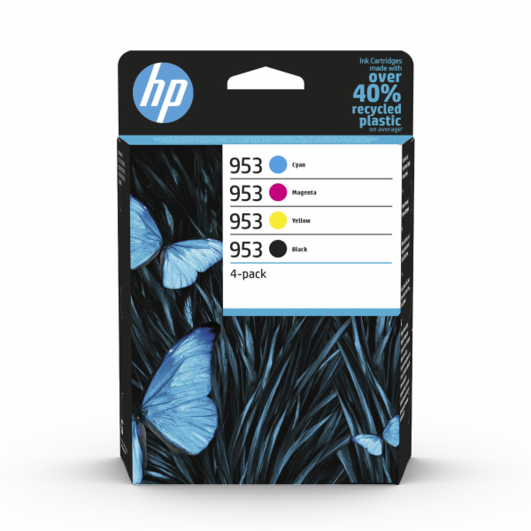 HP 953 CMYK Original Ink Cartridge 4-Pack