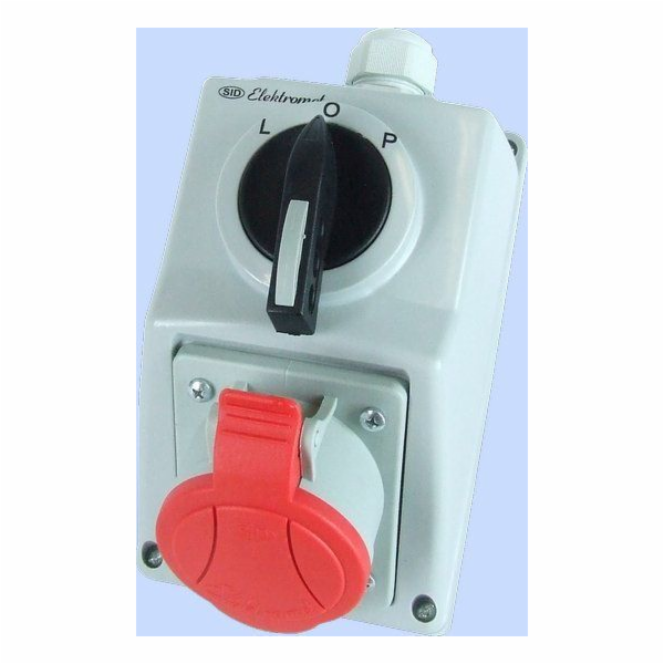 Elektromet Instalační sada se zásuvkou 5P L-0-P 32A IP54,...