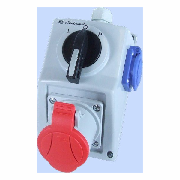 Elektromet Instalační sada se zásuvkou 4P L-0-P 32A IP54 ...