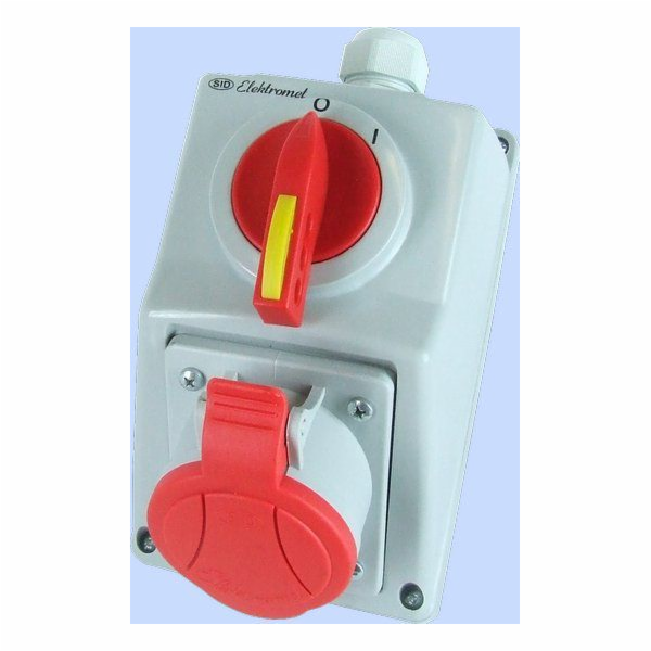 Elektromet Instalační sada se zásuvkou 5P 0-I 32A IP54 (9...