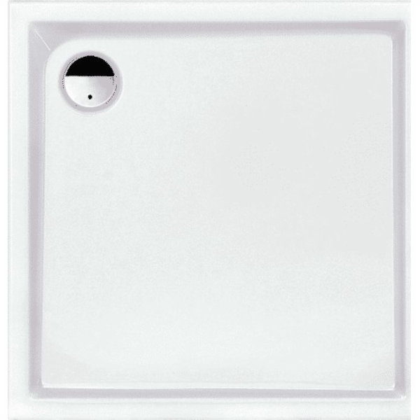 Sanplast Prestige čtvercová sprchová vanička 90 cm x 90 c...