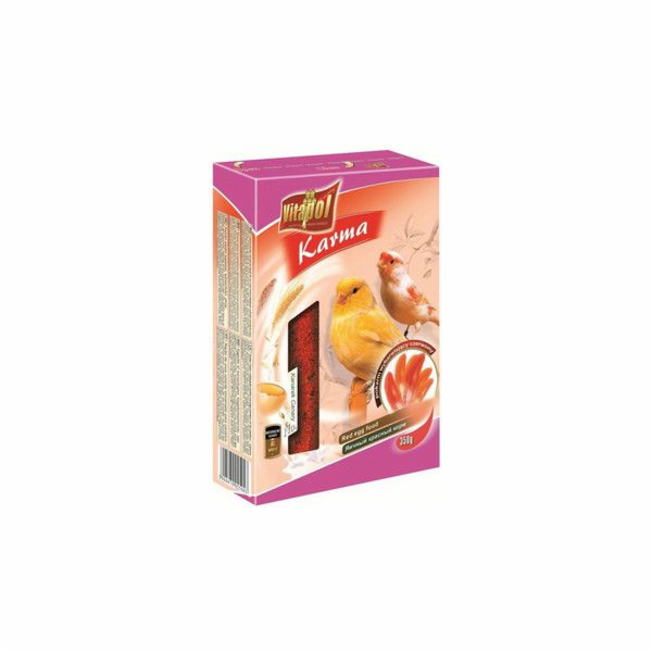 Vitapol BARVENÍ ČERVENÁ KRMIVA PRO KANÁRY 350g