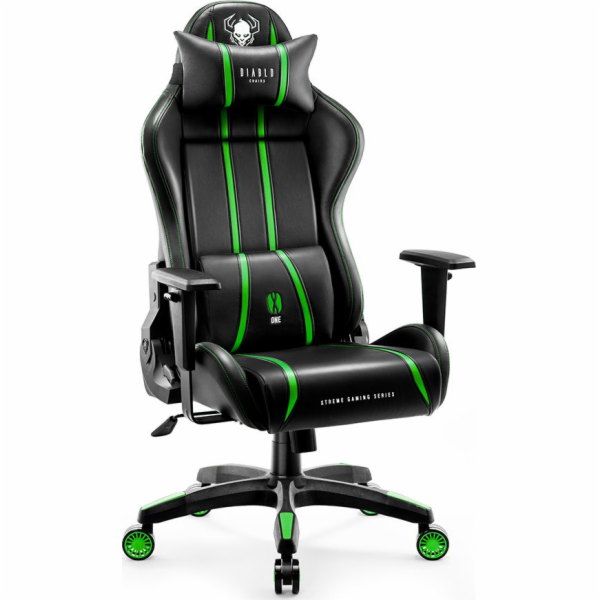 Diablo Chairs X-ONE 2.0 NORMAL Křeslo Černá a zelená