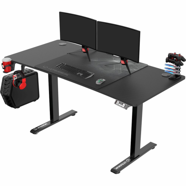 Ultradesk ULTRADESK herní stůl LEVEL V2, 140x68cm, 72-117...