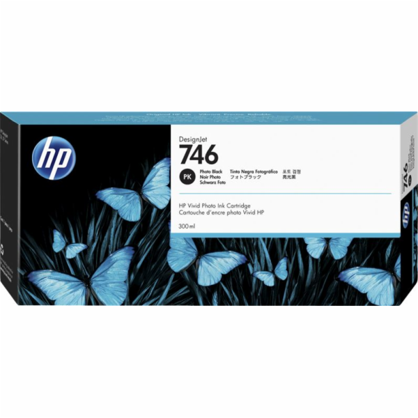 Inkoust HP 746 (foto černá)