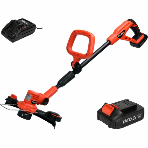 Yato bateriový zastřihovač 18V 2Ah Li-Ion 30cm (YT-82830)