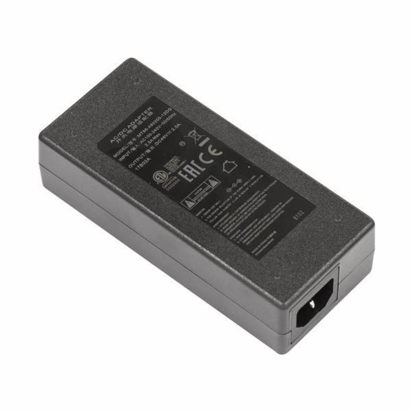MikroTik 48V2A96W - napájecí adaptér 48V, 2A, napájecí kabel