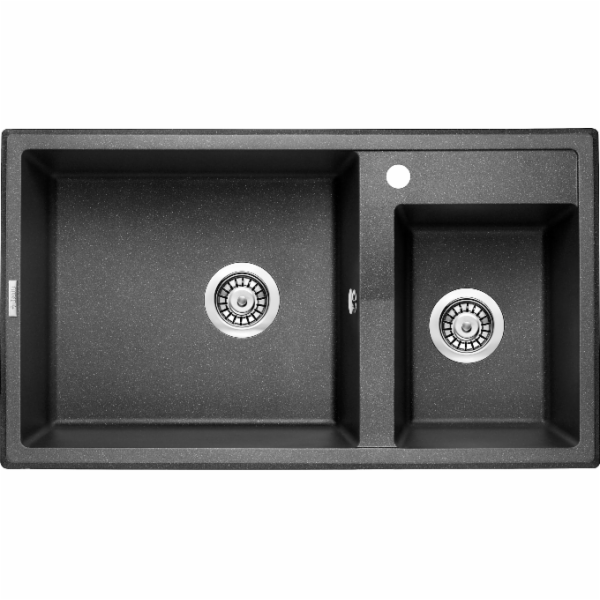 Deante SINK. ERIDAN GRAPHITE METALLIC GRANITE 2K 880X500X...