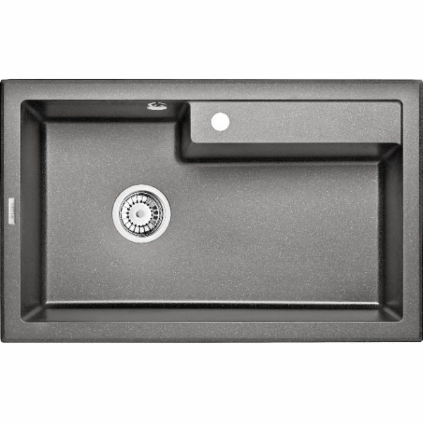 Deante SINK.ERIDAN ANTRACITOVÁ METALICKÁ ŽULA 1K 800X500X...