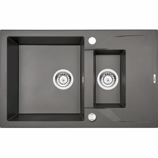Deante SINK.ANDANTE ANTRACITE MET. ŽULA 1,5K Z/O 780X490X...