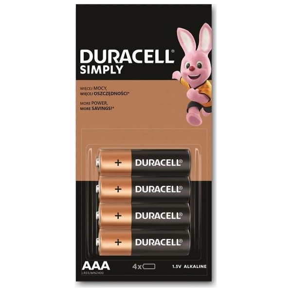Duracell Duracell LR03 baterie/4 ks