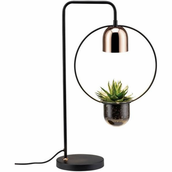 Stolní lampa Paulmann černá (PL79746)