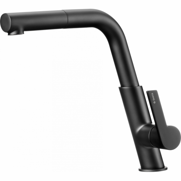 Stojací černá kuchyňská baterie Deante Silia