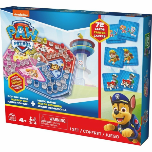Spin Master Spin Master 6066833 Paw Patrol Memory & Pop Up