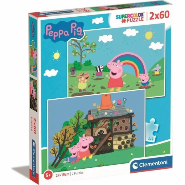 Clementoni Supercolor - Prasátko Peppa, puzzle