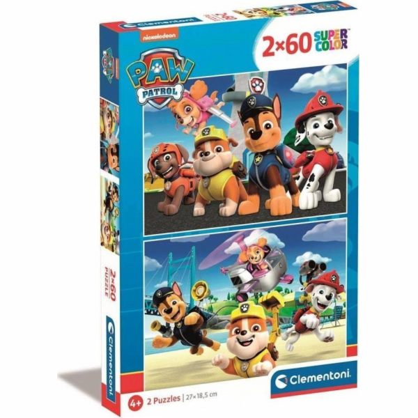 Clementoni Supercolor - Paw Patrol, Puzzle