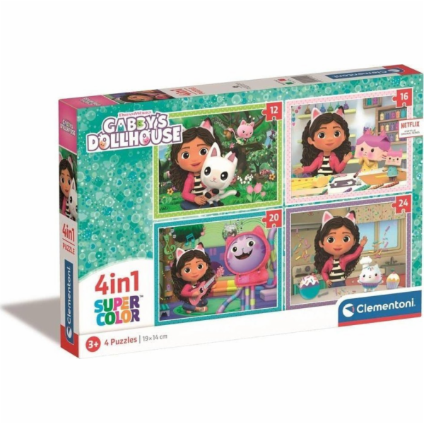 Clementoni "Supercolor 4 v 1 - Dream Works Gabby s Dollho...