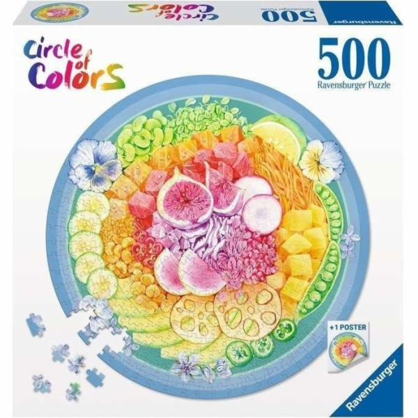 Puzzle Circle of Colors Poke Bowl
