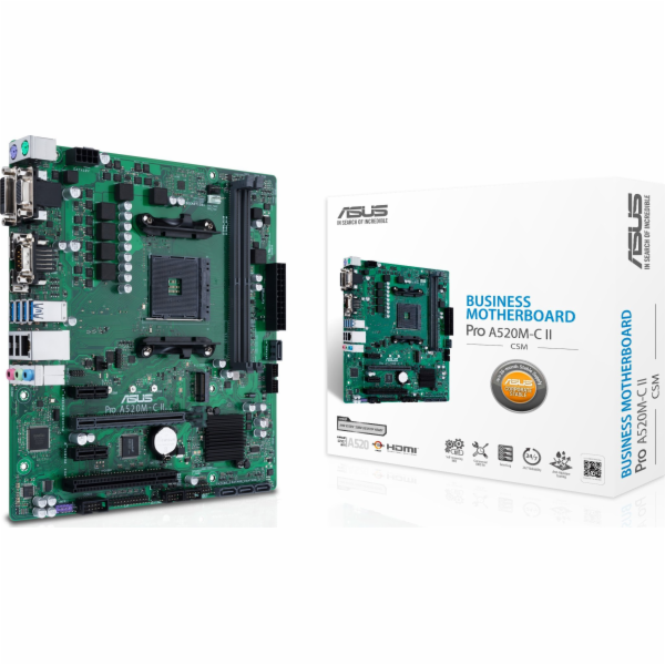 ASUS PRO A520M-C II/CSM, základní deska