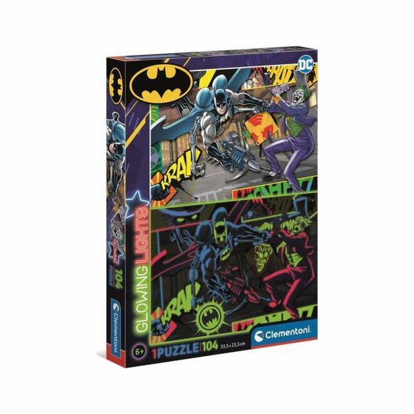 Clementoni zářící světla - DC Batman, Puzzle