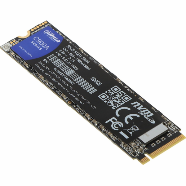 Dahua C900A 500 GB M.2 2280 PCI-E x4 Gen3 NVMe SSD (SSD-C...