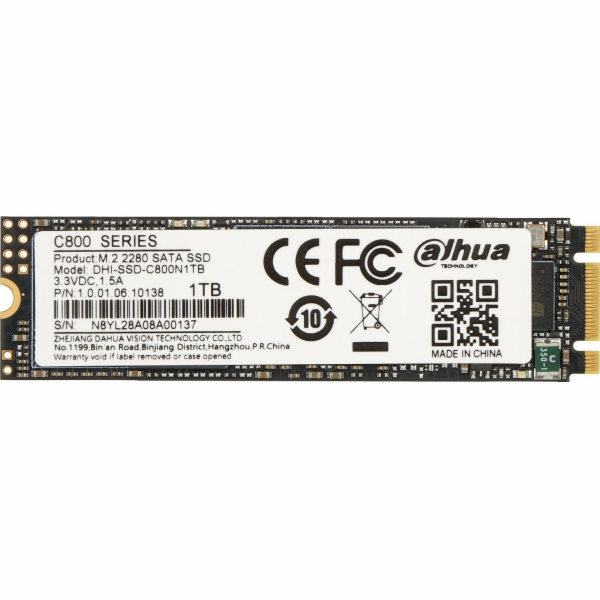 Dahua C800N 1TB M.2 2280 SATA III SSD (SSD-C800N1TB)