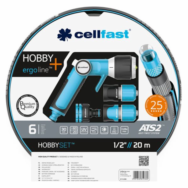 Cellfast C.ERGO HOBBY STŘÍKACÍ SADA 1/220m C16-209