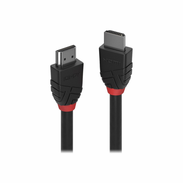 Lindy Black Line - Standard - HDMI kabel - HDMI samec na ...