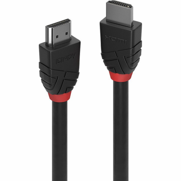 Lindy Black Line - Standard - HDMI kabel - HDMI samec na ...