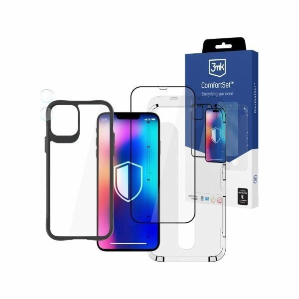 3mk ochranný set Comfort Set 4 in 1 pro Apple iPhone 13