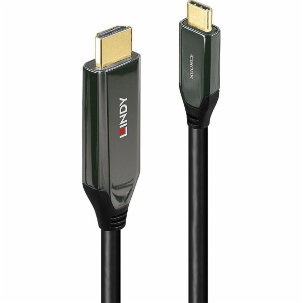 Lindy 3m adaptérový kabel USB typu C na HDMI 8K60 – digit...