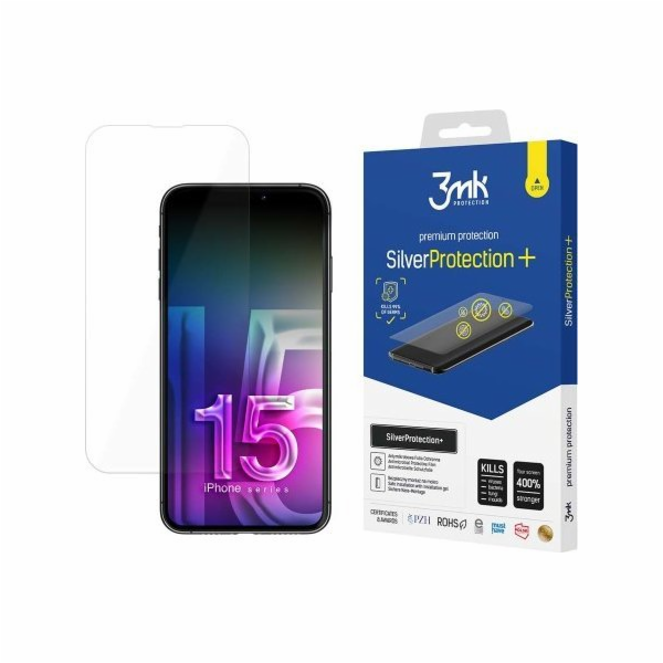 3mk ochranná fólie SilverProtection+ pro Apple iPhone 15 ...