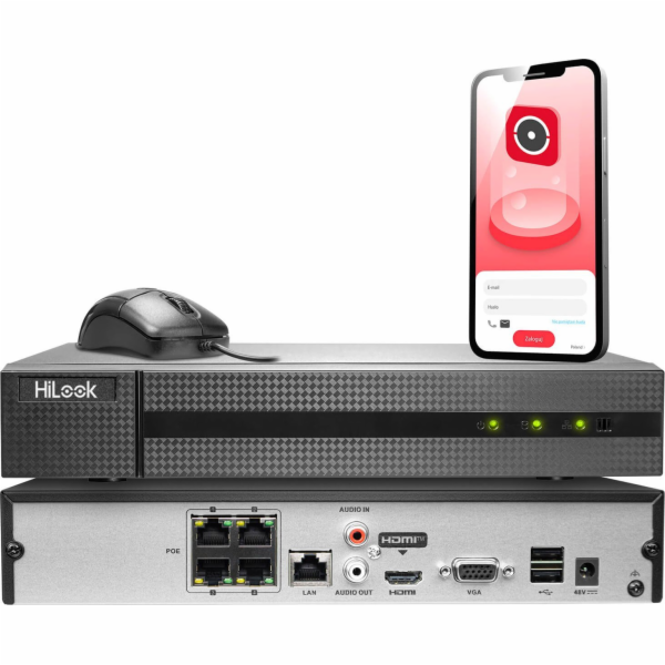 HiLook rekordér HiLook IP rekordér od Hikvision 4MP NVR-4...