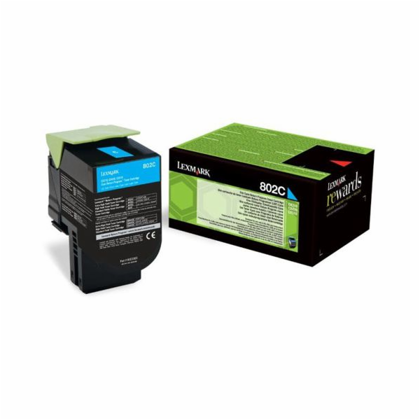 Originální azurový toner Lexmark 24B6008 (24B6008)