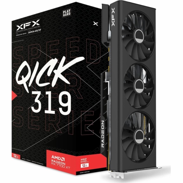 Grafická karta XFX Speedster QICK 319 Radeon RX 7700 XT B...