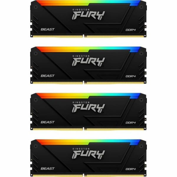 Kingston FURY DIMM 32 GB DDR4-3600 (4x 8 GB) quad kit, RAM