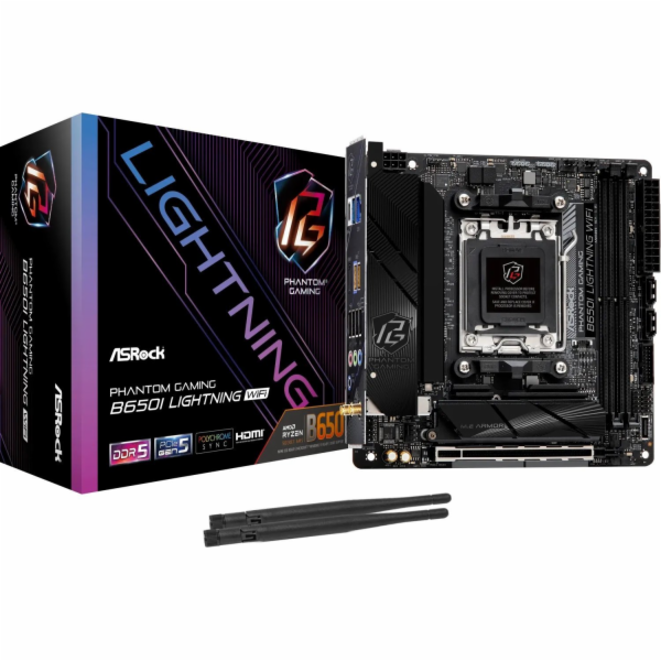 ASRock B650I Lightning WiFi, základní deska