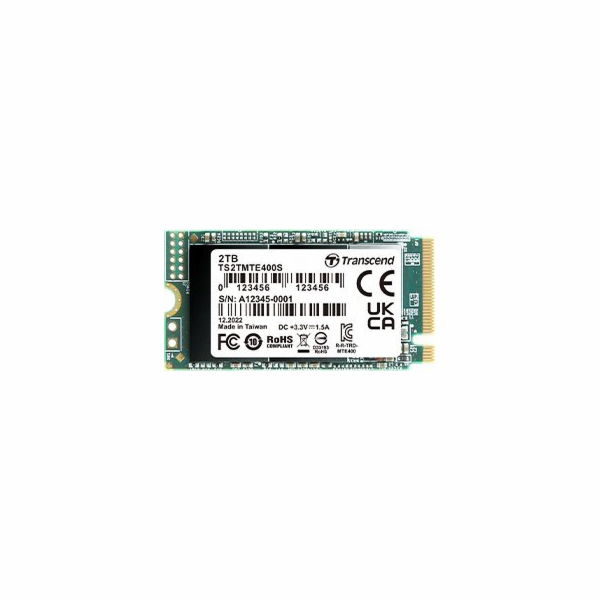 Transcend MTE400S 2TB M.2 2242 PCI-E x4 Gen3 NVMe SSD (TS...